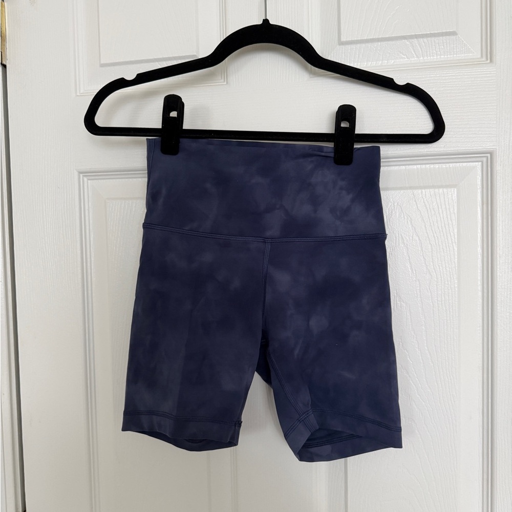 Lululemon High-Rise Tie-Dye Align Shorts